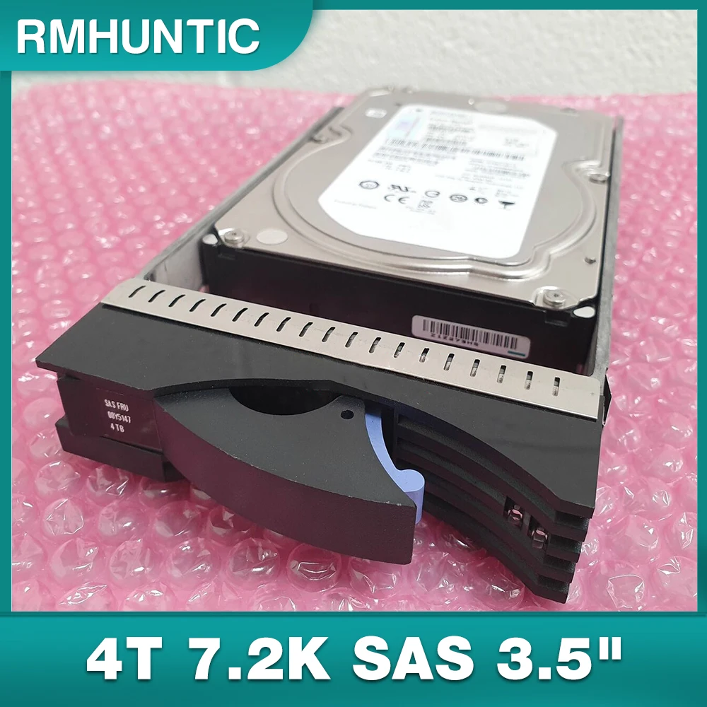 For IBM Hard Disk DS3500 DS3512 DS3524 00Y5147 00Y5148 4T 7.2K SAS 3.5