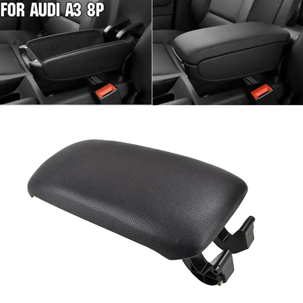 Для Audi A3 8P (2003-2012) Автомобильная фотообложка Кожаная подставка для консоли