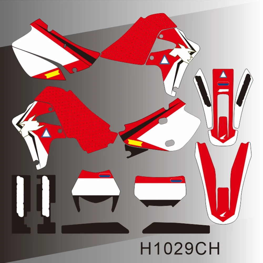 

Для HONDA XR650R XR 650R 2000-2009 годов выпуска: графические наклейки и стикеры для мотоцикла H1029CH