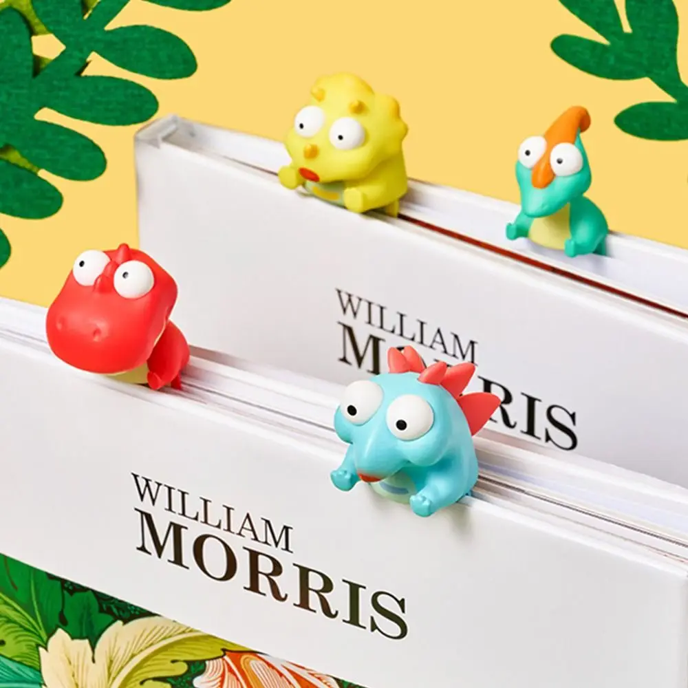 

3D Stereo Bookmark Dinosaur Series Bookmarks PVC Funny Creative Cute Cartoon Animal Kids Gifts School Stationery Supplies New