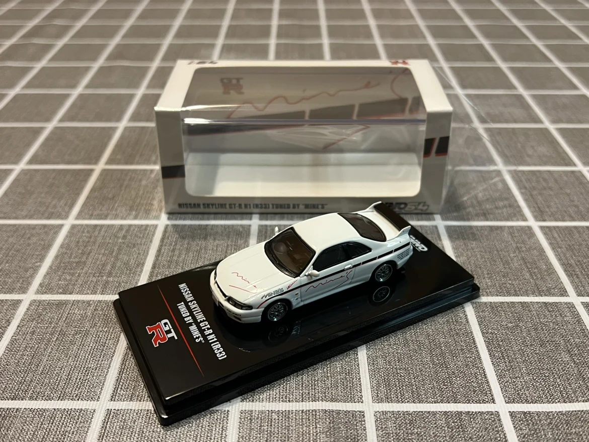 INNO 1/64 NISSAN SKYLINE GT-R N1 (R33) Игрушечная модель автомобиля из сплава