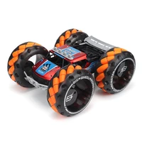110 14cm big wheels rc stunt car gesture sensing remote control car with led lights off road vehicle toys for children