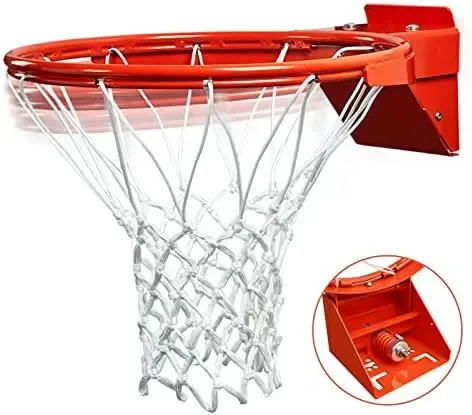 

Защитный баскетбольный обод, сверхмощный гибкий обод 5/8 дюйма, стандартный крепежный кронштейн, подходящий большинству размеров Backbo