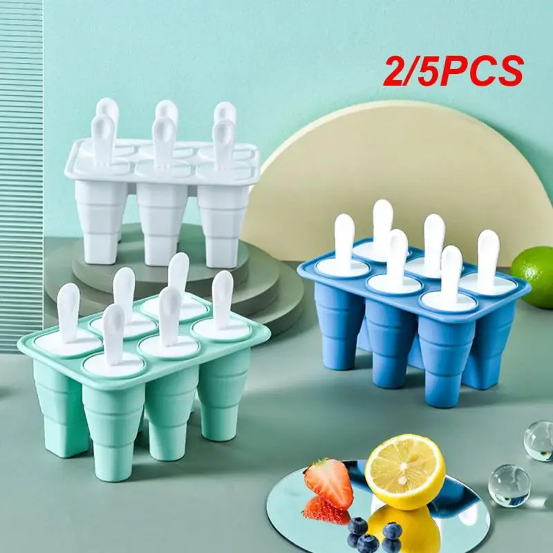 2/5 шт. силиконовые формы для мороженого