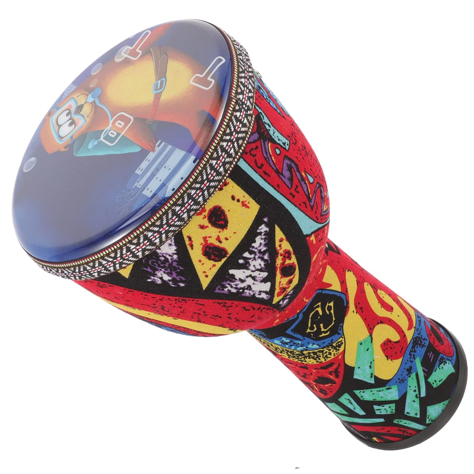 

Printing African Drum Colorful Hand Drum Beginner Musical Instrument Prop