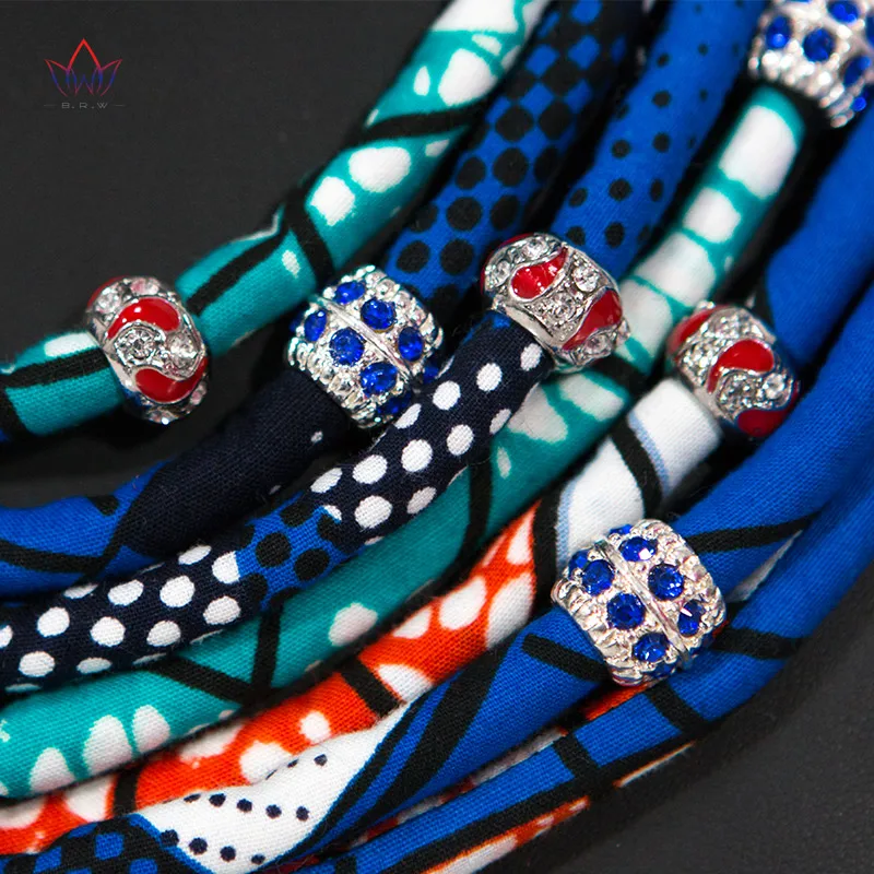 Разнообразные подставки в африканском стиле прозрачные бусины веревка