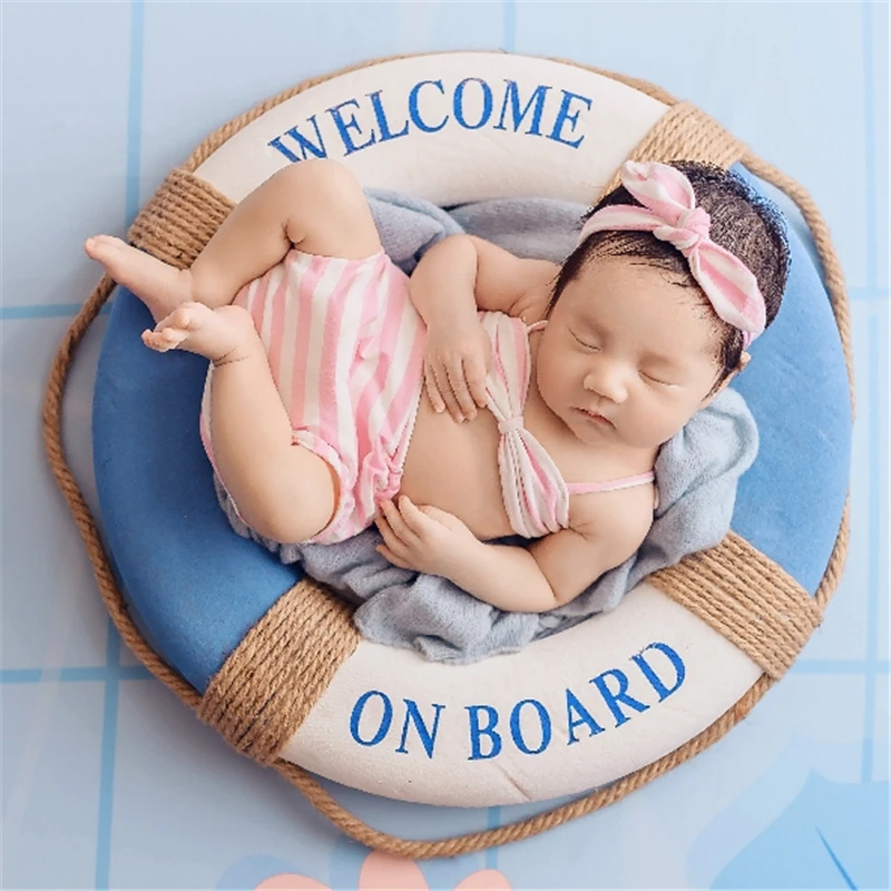 Newborn Photography Props Fragrance Swimming Ring Backdrop Outfits Theme Set Fotografia Accessories Studio Shooting Photo Props