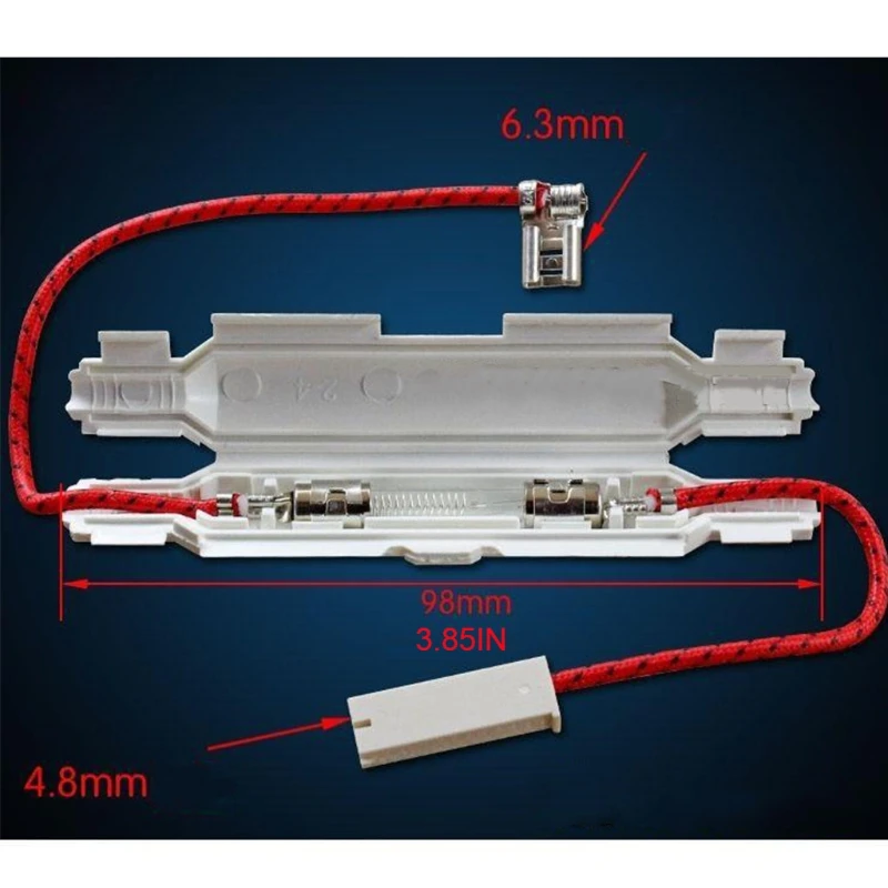 5KV 0 7A 85A Высоковольтный предохранитель для микроволновых печей Универсальный