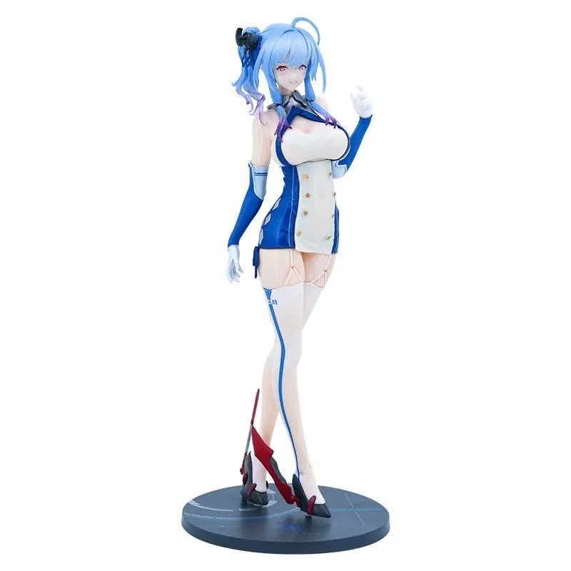

Blue Line Saint Louis Beauty Girl Handmade Aunt Game Surrounding Anime Model Decoration Wholesale Holiday Gift Environmental PVC