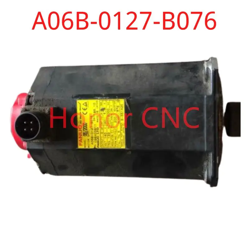 

Б/у FANUC A06B-0127-B076 FANUC A06B 0127 B076 серводвигатель переменного тока