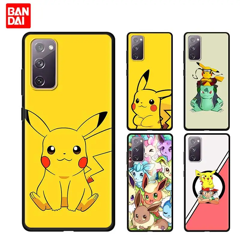 

Anime Pokemons Naruto Case for Samsung Galaxy Note 20 10 9 8 S21 S20 FE Plus Ultra Lite 5G Back Bag Silicone Fashion Shell Cover