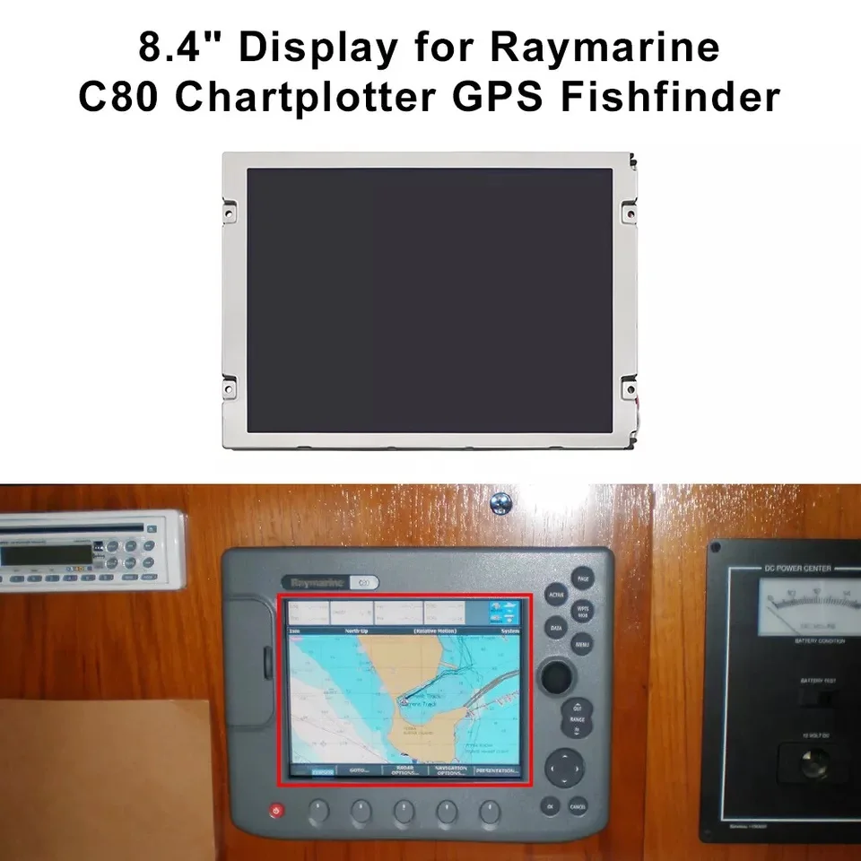 Дисплей 8 4 дюйма для ремонта GPS-рыбопоискового устройства Raymarine C80