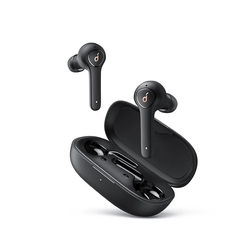 

TWS True Wireless Earphones with 4 Microphones, CVC 8.0 Noise Reduction, 40H Playtime, IPX7 Waterproof