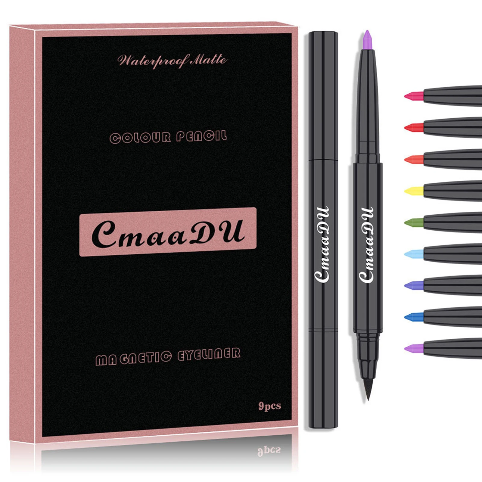 

Magnetic Liquid Eyeliner Waterproof And Smudge Resistant Magnetic Liner Gel Eyeliners Pens For Women Girls Making-up Gift