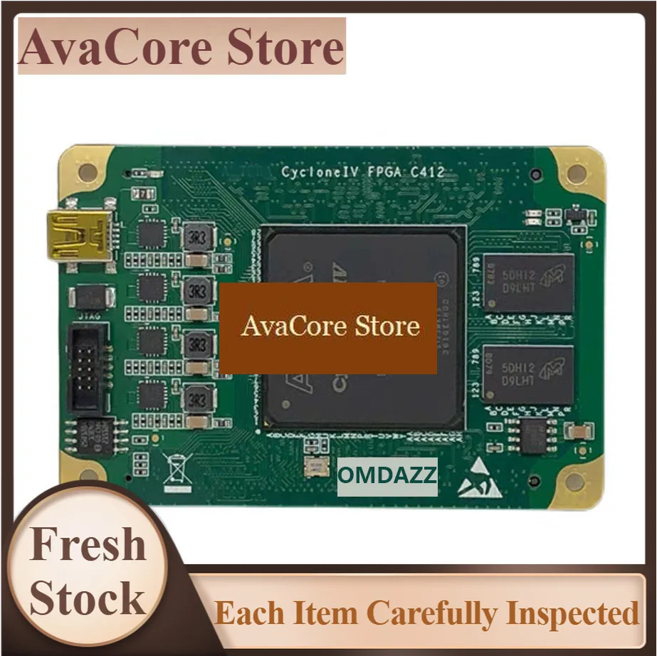 Фото Плата разработки AvaCoreFPGA CycloneIV EP4CE115 с промышленным модулем COM Express, DDR2, SPI Flash, чипом шифрования DS2411 №1