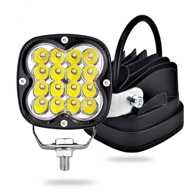 

LED 48W Motorcycle Work Light Fog Lamp Spotlight 16SMD 12V 24V 6000K For Truck SUV ATV 4x4 Boat Motorbike Accessories Universal