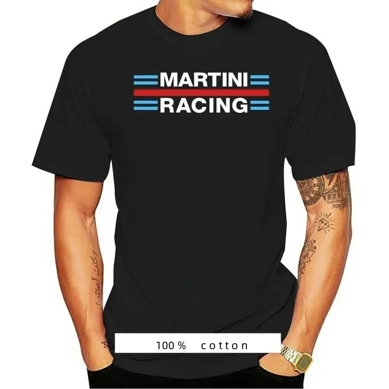 

Williams Martini Racing New Men's Shirt Short Sleeves Summer Casual Vintage Tees Cotton Gyms Fitness Tops Tee Shirt