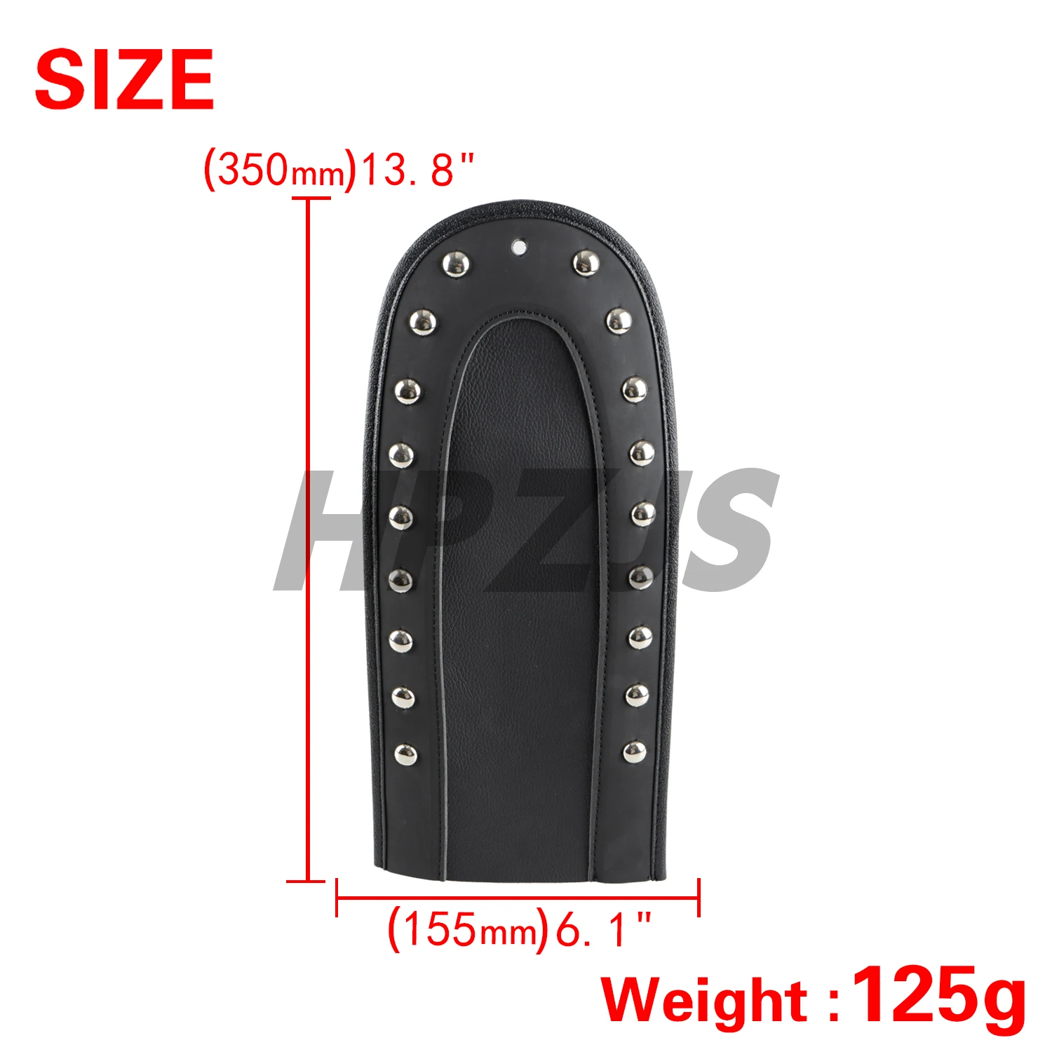 Мотоциклетный нагрудник на заднее крыло из искусственной кожи для Harley Softail FXBR/S FLDE