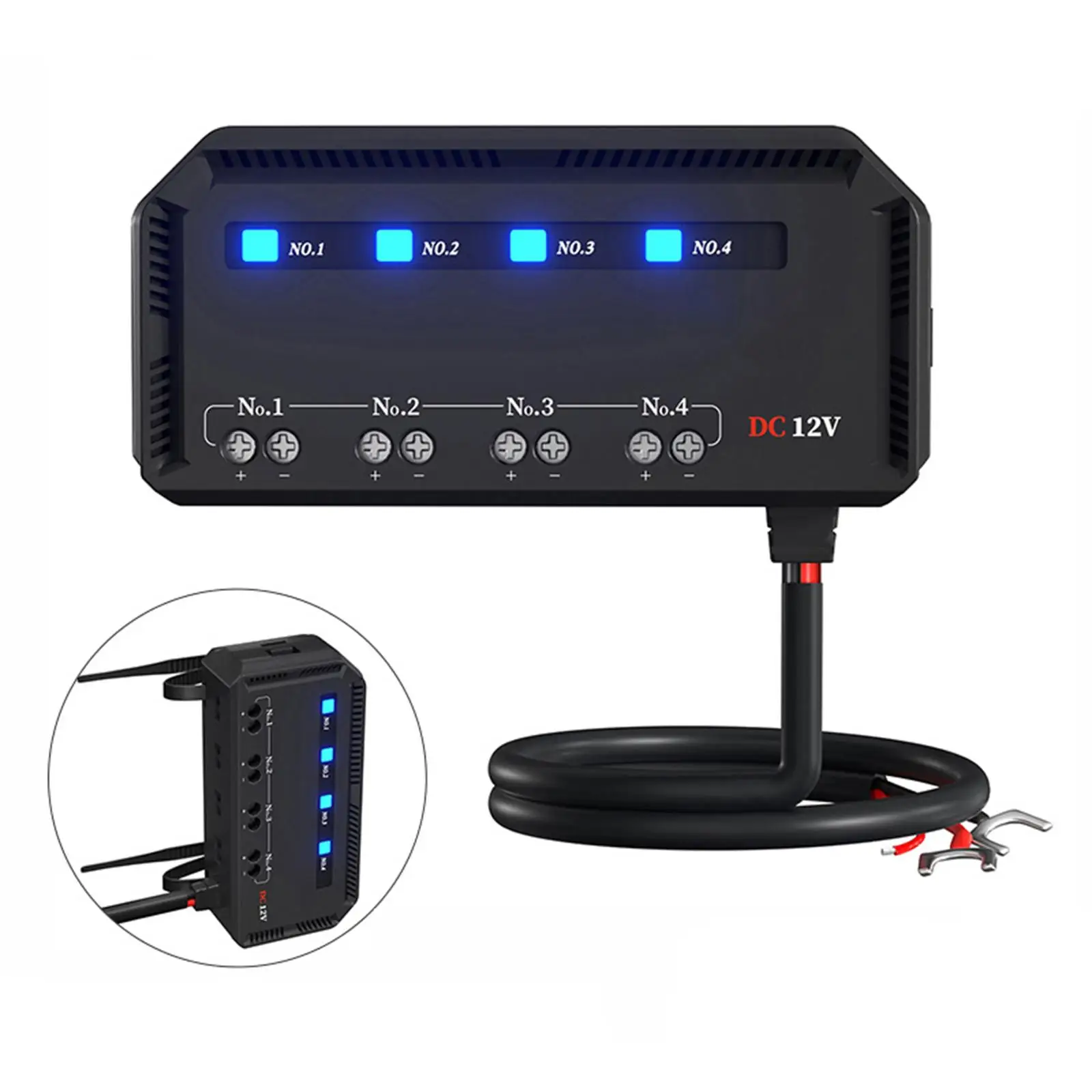 Держатель блока предохранителей лезвия предохранителя 12 В с защитной крышкой