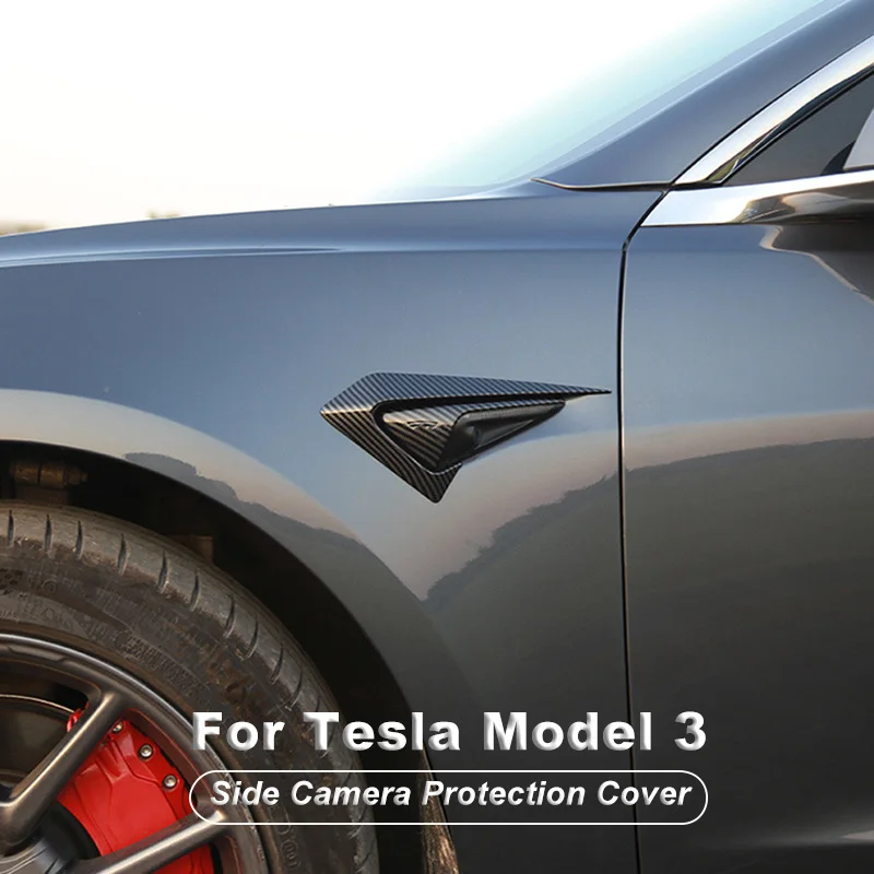 

Защитная крышка для боковой камеры Tesla Model 3 2017 2018 2019 2020