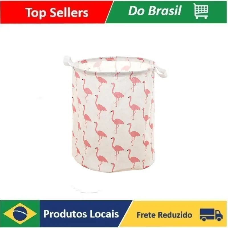 

Cesto Organizador Impermeável Multiuso Dobrável Para 50x40cm