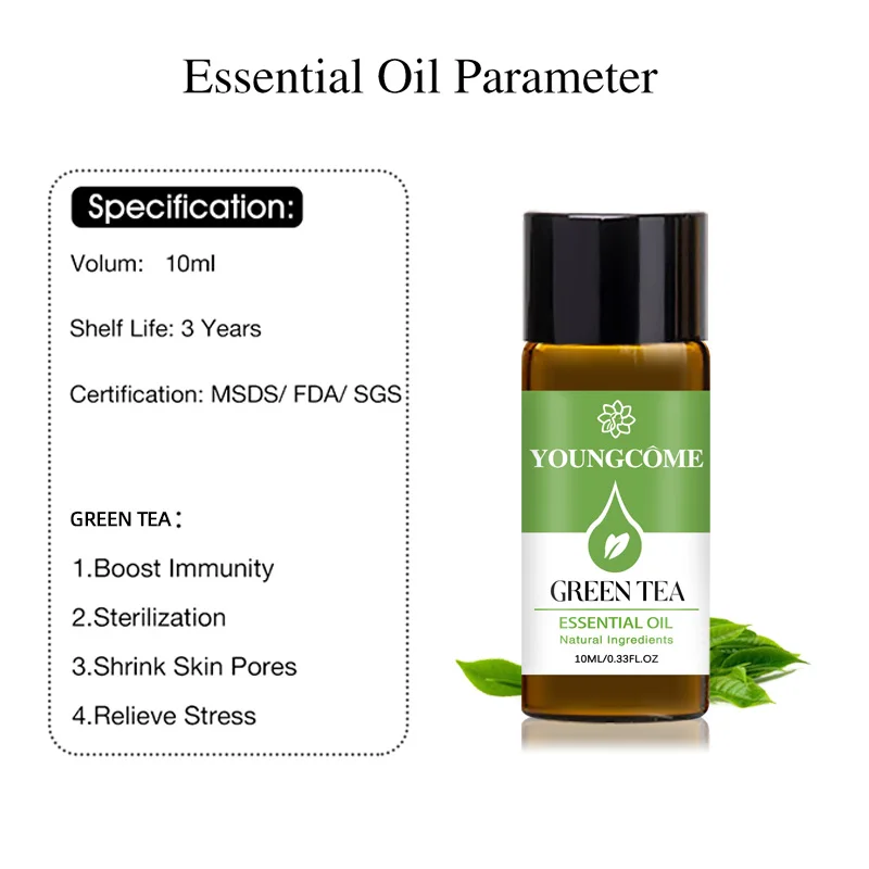 YOUNGCOME10ML/5ML Lavender Blossoms Essential Oil For Aromatic Diffuser Humidifier Massage Candles Soap Perfume Lotions Making |