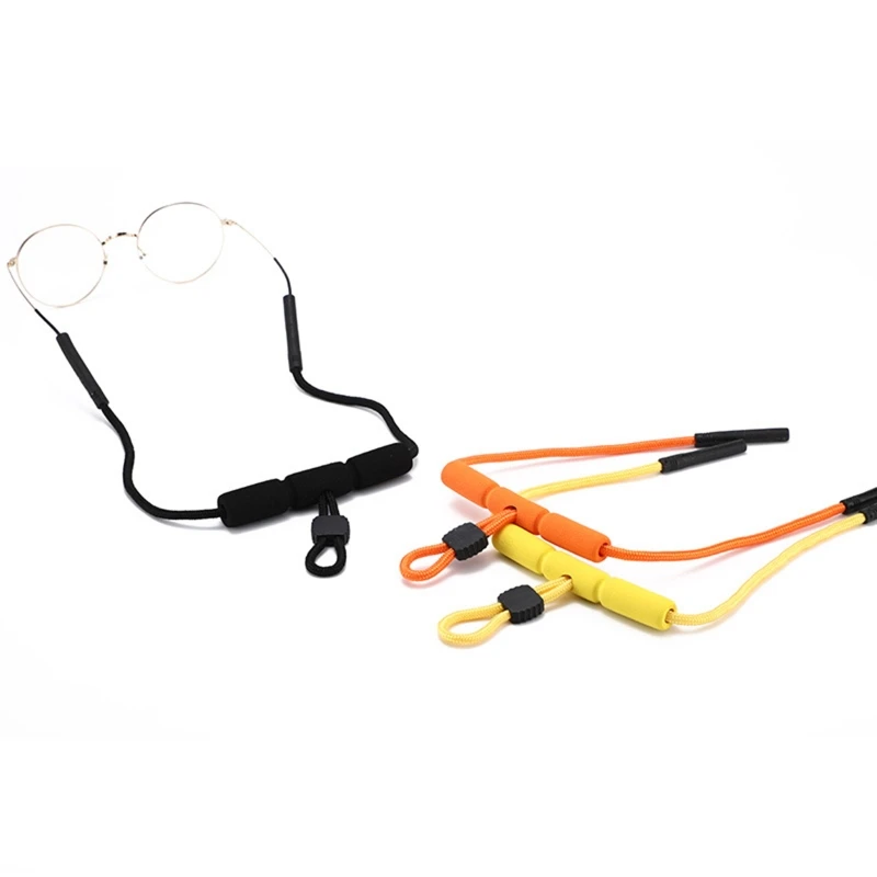 

M2EA Floating Foam Chain Sport Glasses Cord Sunglasses Strap Floatable Eyeglass Chain Holders Anti-Slip String Glasses Ropes