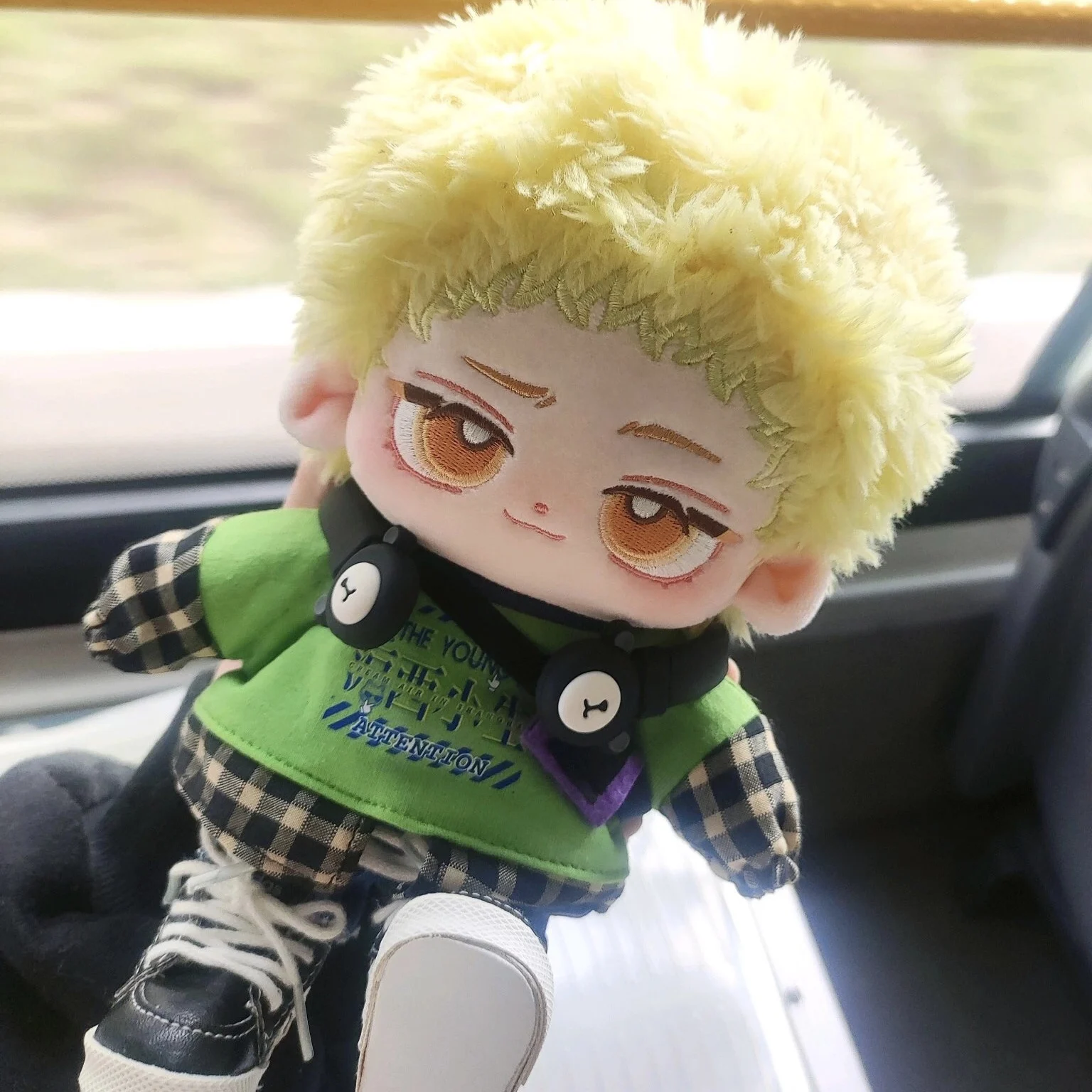 Игра Аниме Haikyuu! Костюм для косплея Kei Tsukishima 20 см Мультяшные подарки плюшевое