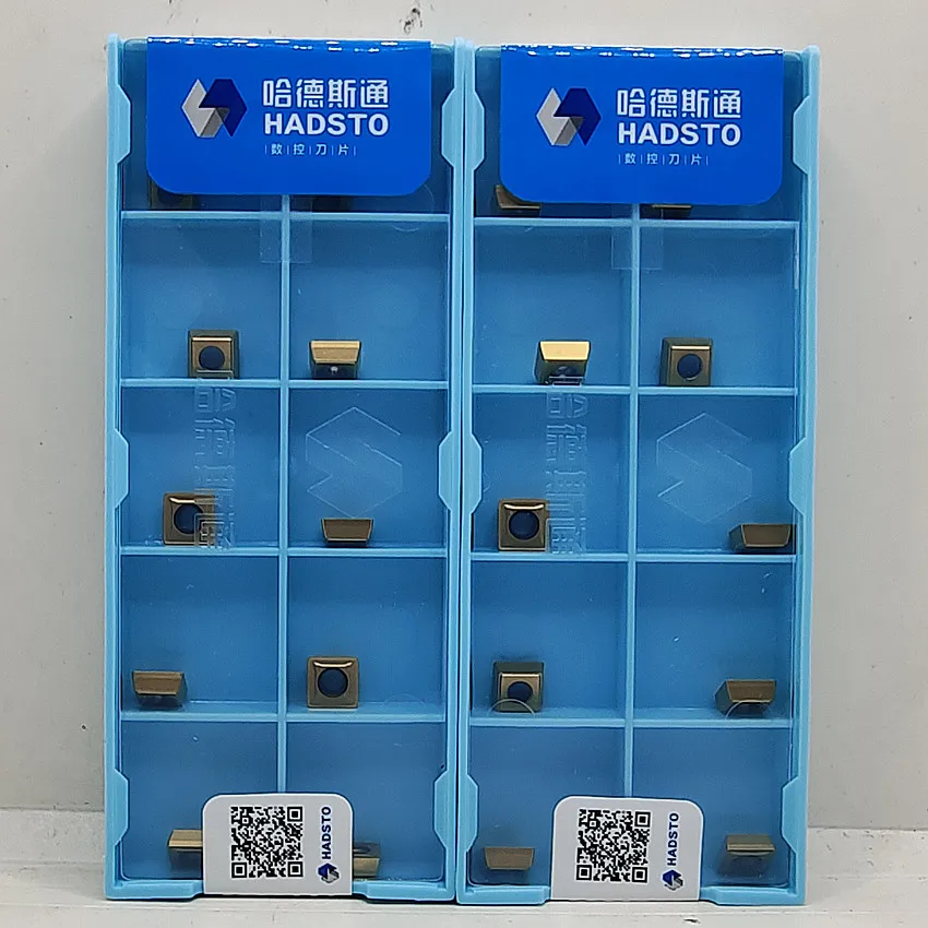 SPMG060204DG HS5131 SPMG060204 SPMG06 HADSTO CNC carbide inserts U-drill Shallow hole drill