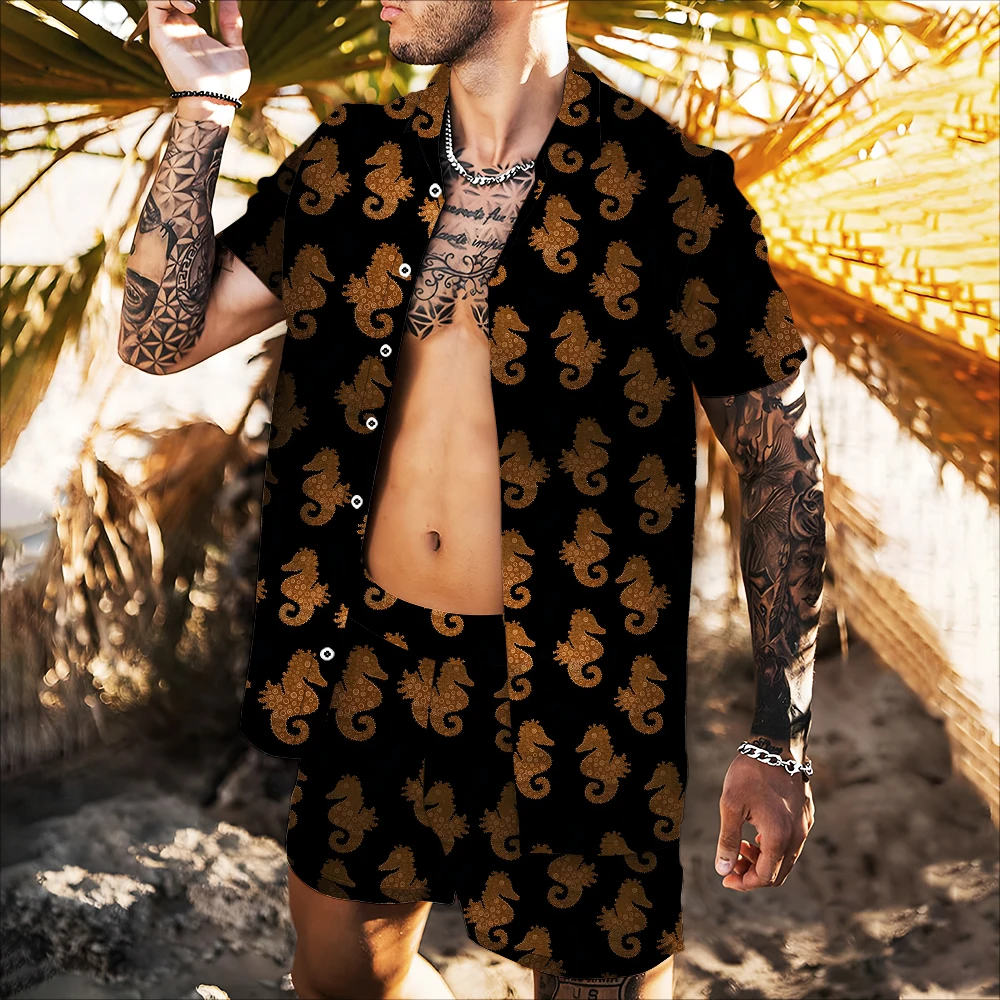 

Мужские рубашки весна-лето 2022 Новинка Лидер продаж стильная удобная трендовая Повседневная Гавайская дышащая женская рубашка с 3d принтом