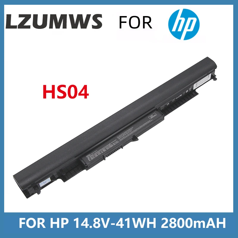 Аккумулятор для ноутбука HP HS03 41 Вт/ч 14 8 мАч HS04 4 ячейки 2800 240 245 250 G4 255-001 | Компьютеры