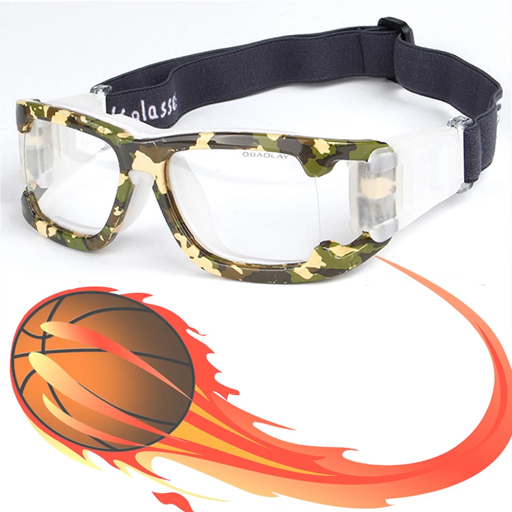

CAMO Professional Basketball glasses Football Sports glasses Goggles eye glasses frame match optical lens for myopia nearsighted