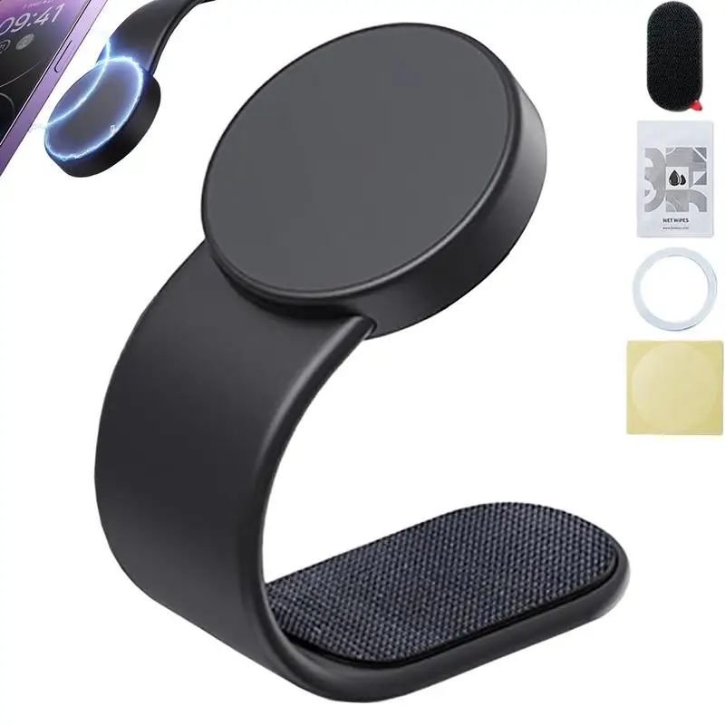 

Magnetic Car Phone Holder Automobile Rotating Cell Phone Holder Foldable Cell Phone Stand For Vehicles Universal Phone Holder
