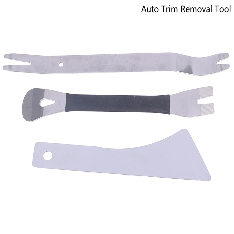 

Stainless Steel Auto Trim Removal Tool Car Door Panel Audio Radio Removal Tools Kit Automotive Pry Tools Kits Repair Tools