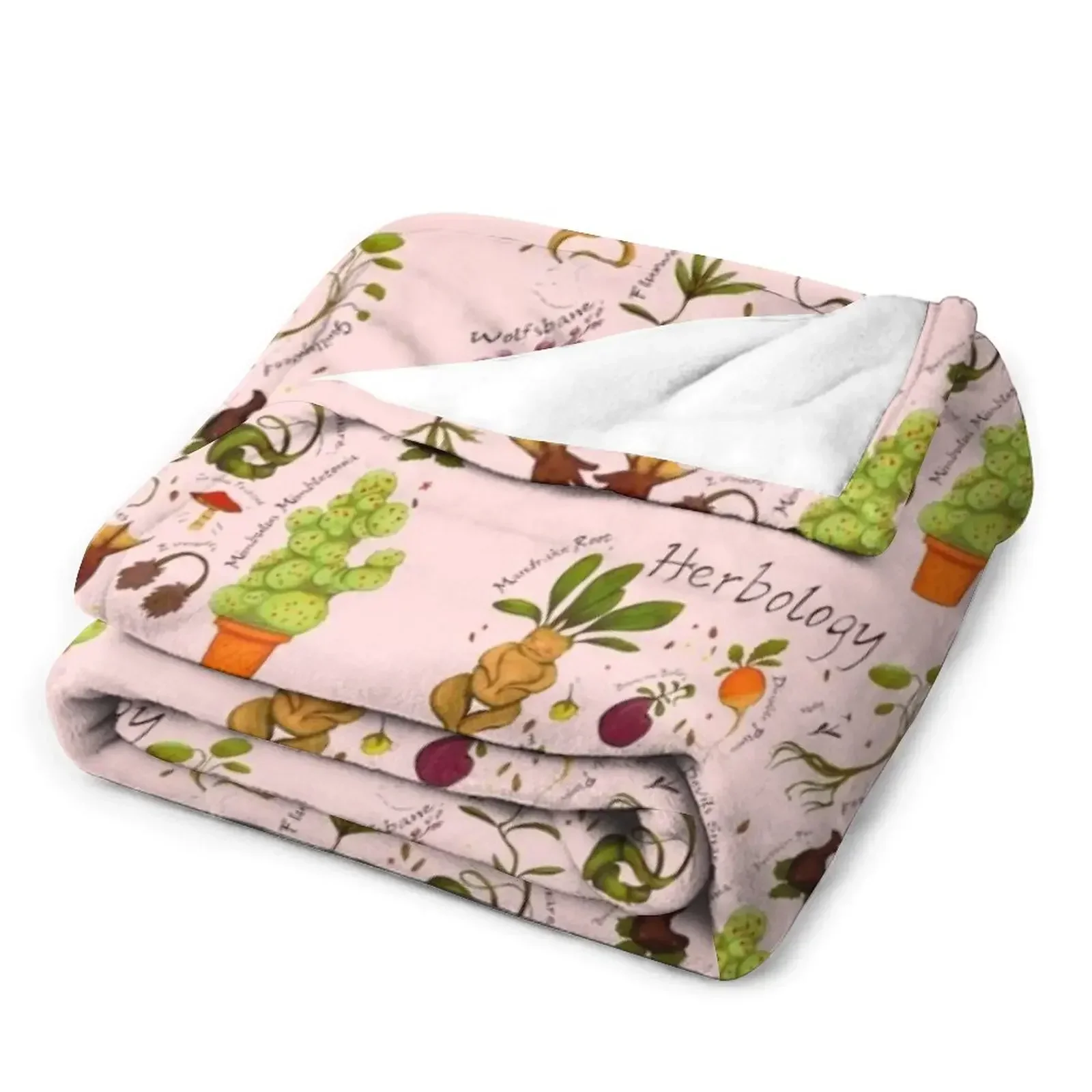 Одеяло с гербиологическими растениями теплое зимнее одеяло Polar Blankets