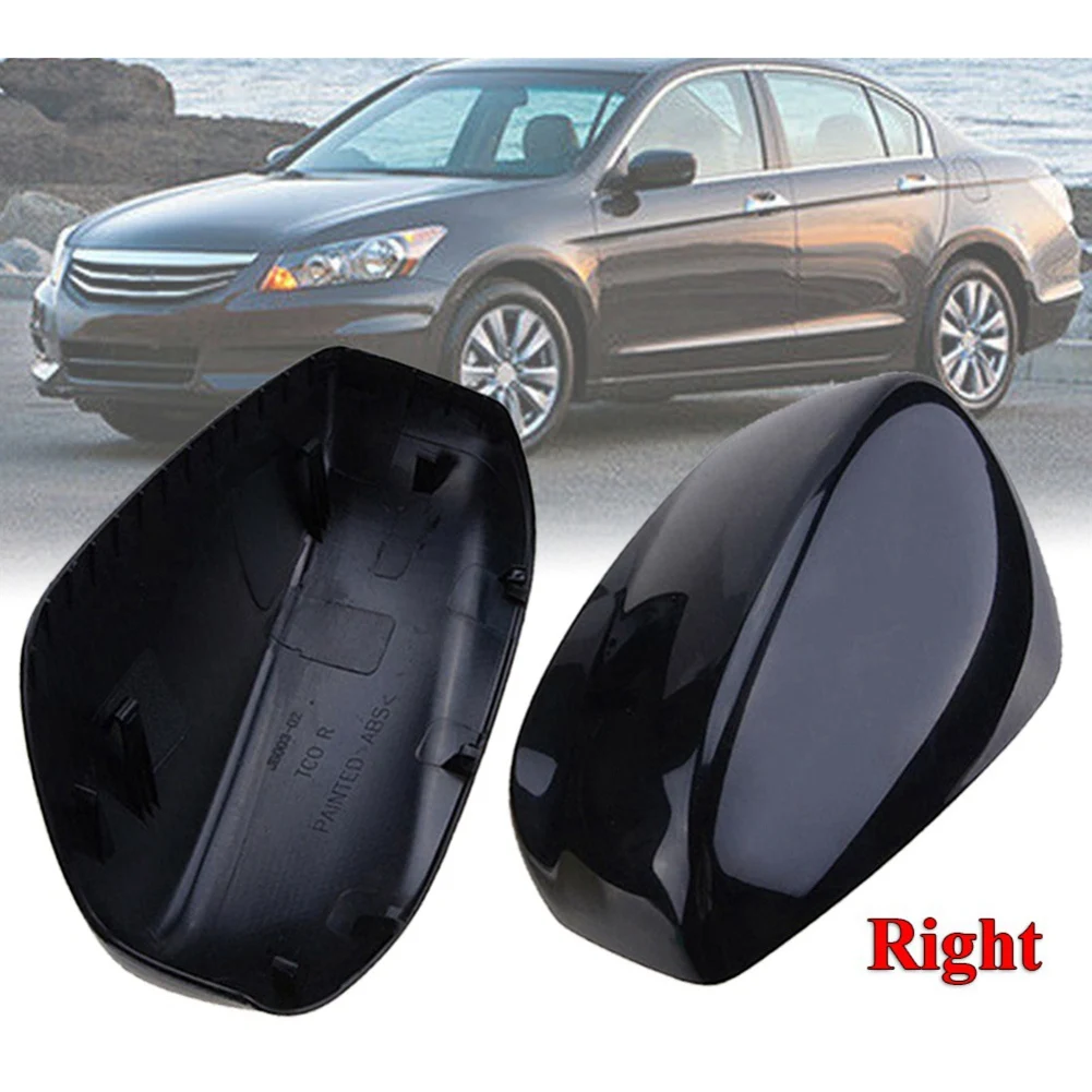 

Глянцевый черный корпус для зеркала заднего вида из АБС-пластика, крышка для бокового зеркала, отделка для Honda Accord 2008-2013, автомобильные аксессуары