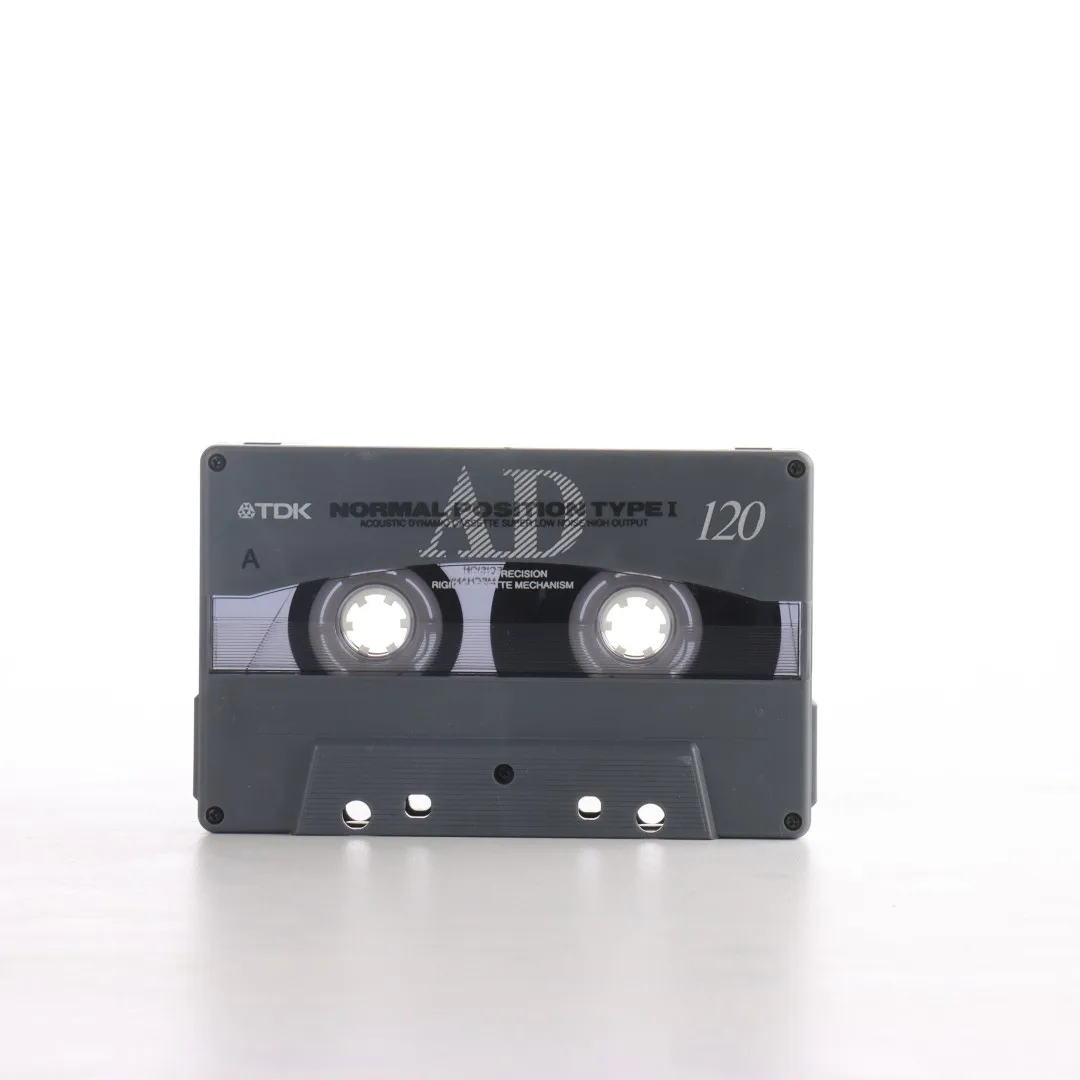 Pre-Owned  70-90s Year Blank Cassette Tape Japan Version Suitable for Decoration, Collection