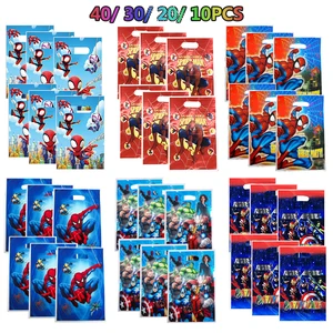 Spiderman Gift Bag Candy Loot Bag Cartoon The Avenger Party Festival Event Birthday Decoration Favor in USA (United States)