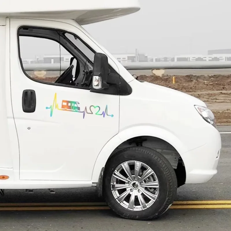 Электрокардиограмма декоративные наклейки полосы для дома на колесах кемпера