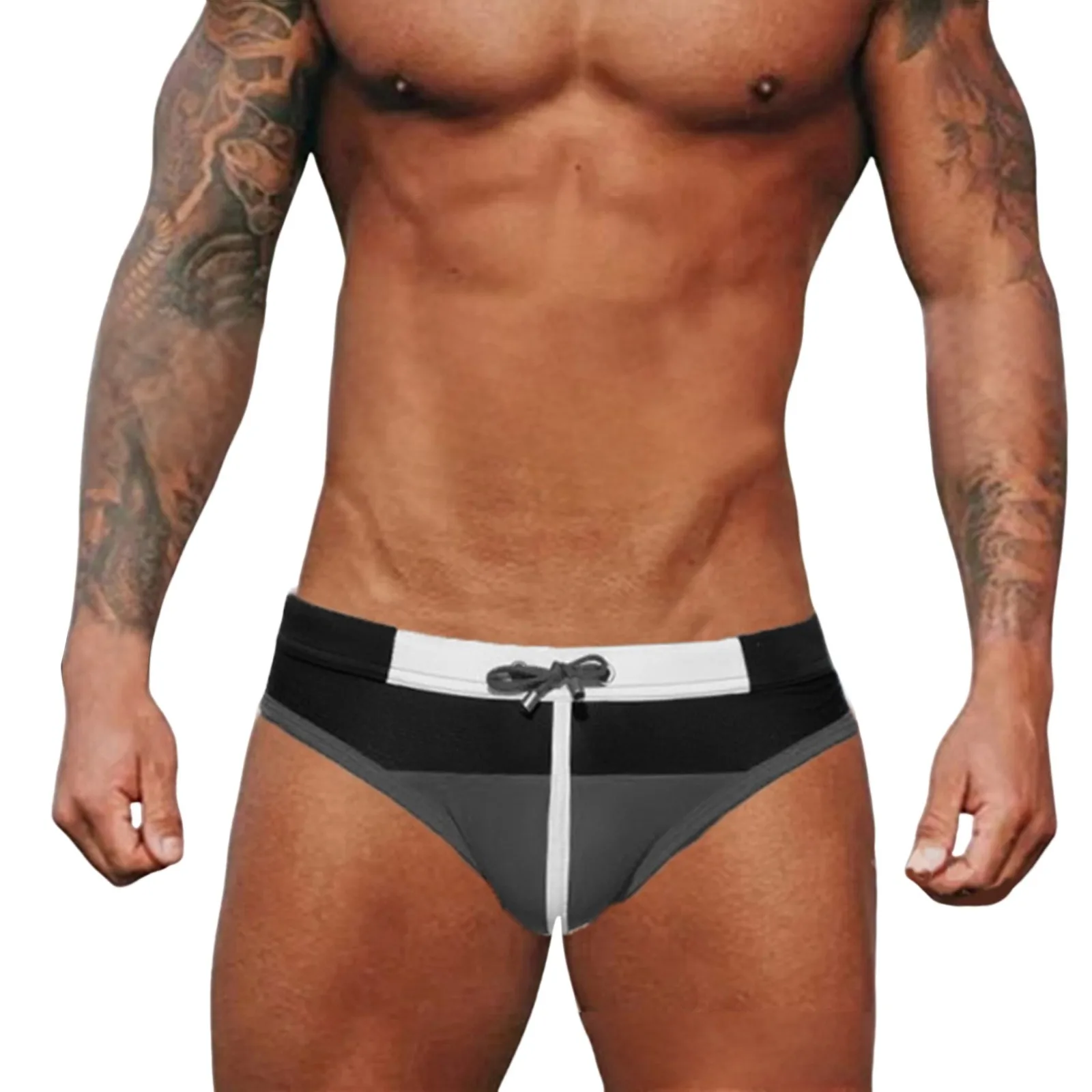 

Мужские плавательные трусы Треугольные пляжные курортные плавки купальные шорты мужские