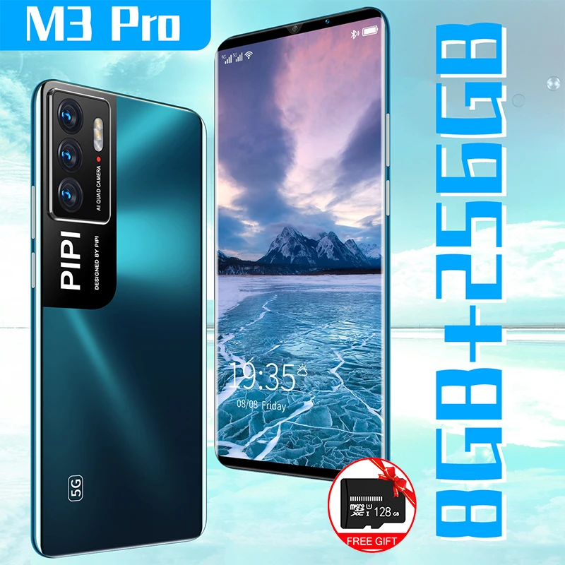

M3 Pro Smartphone 5.5Inch 4800mAh 24+48MP 16GB+512GB Global Version Mobile Phones 4G/5G Unlocked Android Cell Phone 2021 Celular