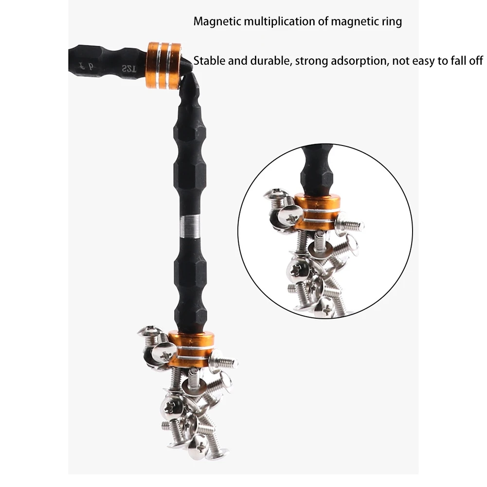 Promotion! 10PCS Magnetic Ring Phillips Double Cross Head Screwdriver Bit Anti-Slip Ph2 Strong Hardness S2 65Mm Bits |