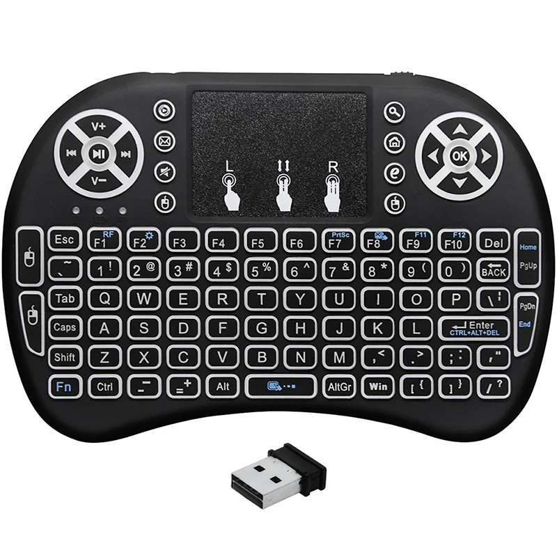 I8 для ТВ-приставки Mini tv Touchpad Android беспроводной с клавиатурой клавиатуры Fly Air Mouse mini