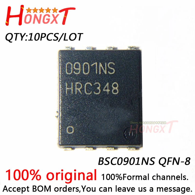 

10PCS 100% NEW BSC0901NS QFN-8.