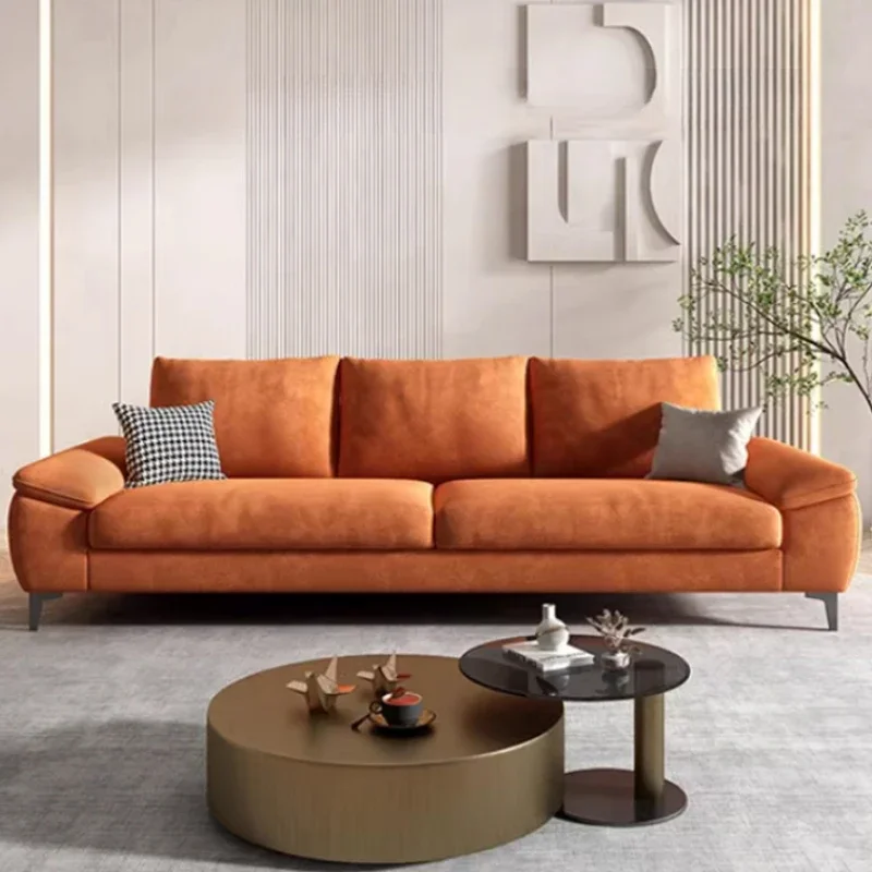 Дизайнерские тканевые диваны современный скандинавский стиль для спальни King Size