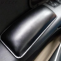 pu leather car knee pad cushion for car interior pillow comfortable elastic cushion memory foam interior accessories
