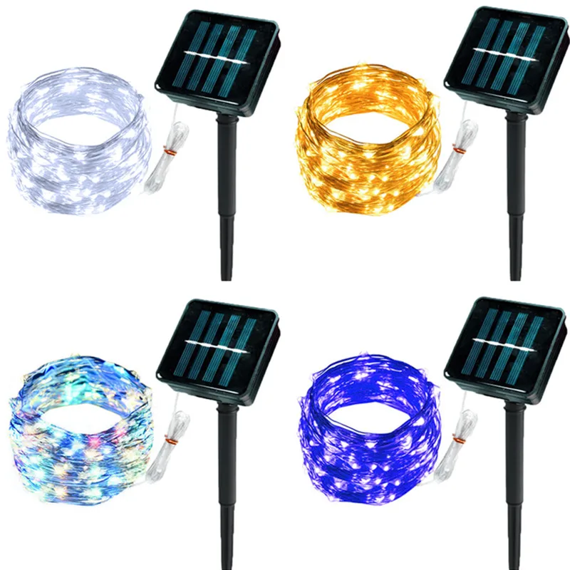 

Solar LED Light Outdoor Waterproof Fairy Garland String Lights Christmas Decoration for Home Wedding Navidad New Year 2023 Decor