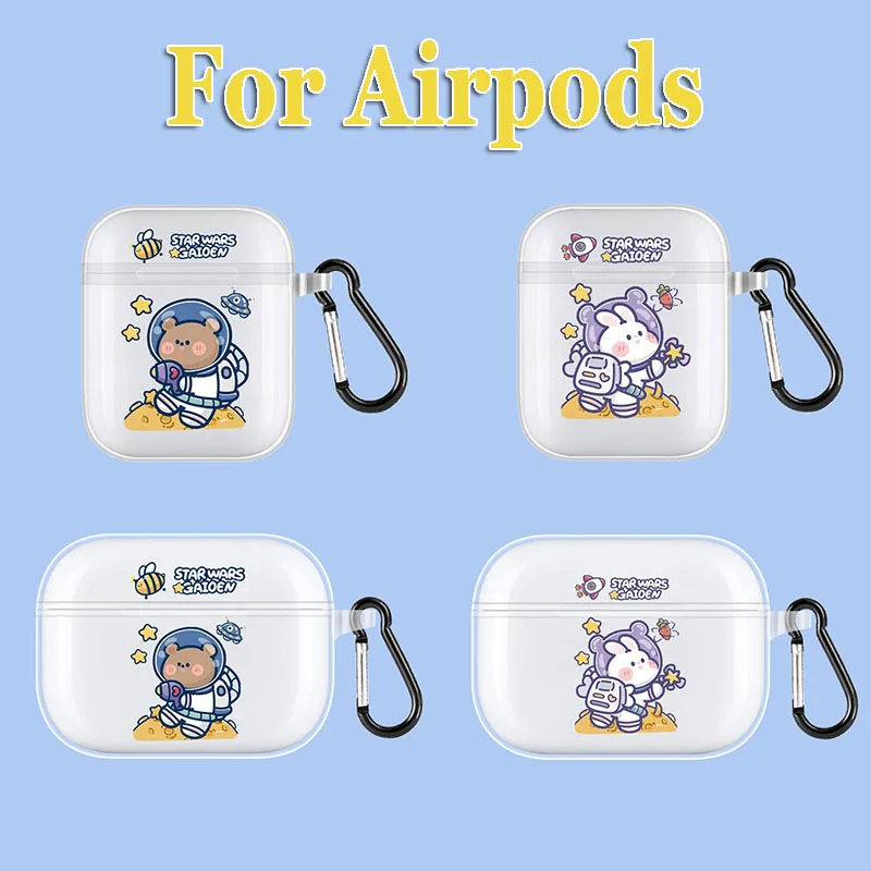 

Прозрачный чехол для наушников Airpods 3 Airpods Pro, чехол для наушников, защитный чехол для Apple Airpods 1/2, чехлы для Airpods