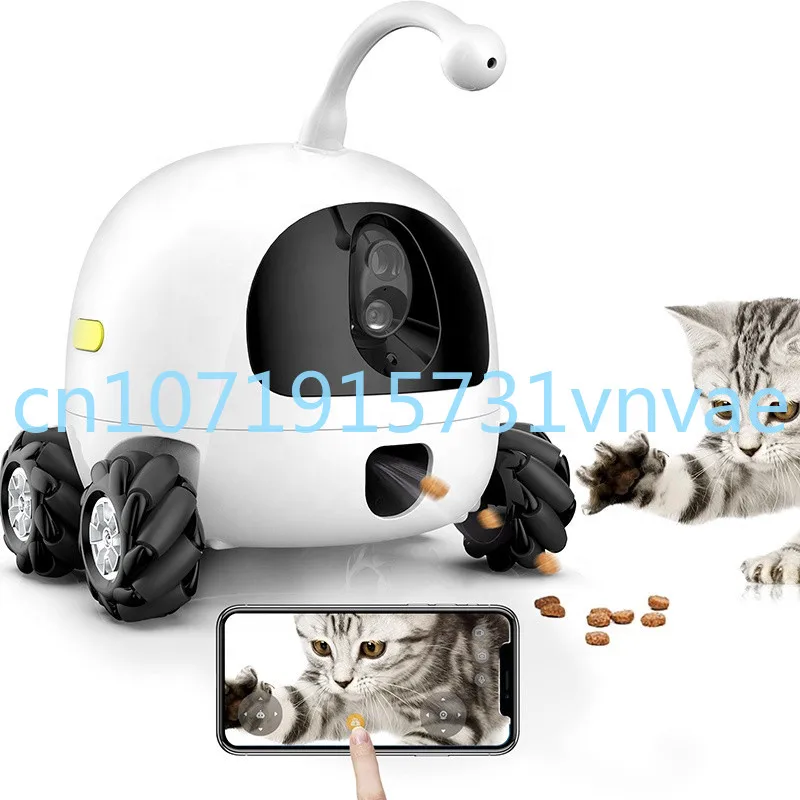 

Игрушки для домашних животных веб-камера Full HD 1080P умный питомец робот-роботт игрушки для домашних животных Робот с камерой для собак игрушка для кошек Интеллектуальный компаньон робот