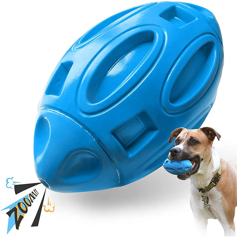 

Пищалка игрушки для собак для агрессивных жевательных машин резиновый мяч для жевания щенков с пищалкой почти неразрушаемая и прочная игру...